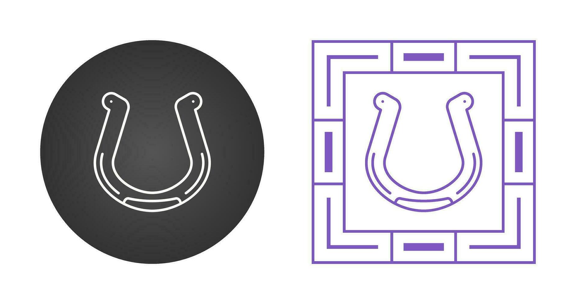 Horseshoe Vector Icon