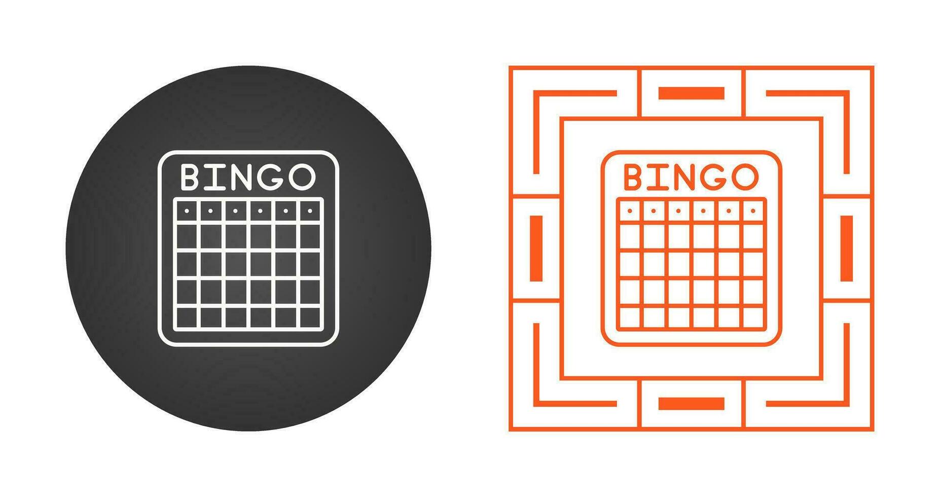 Bingo Vector Icon