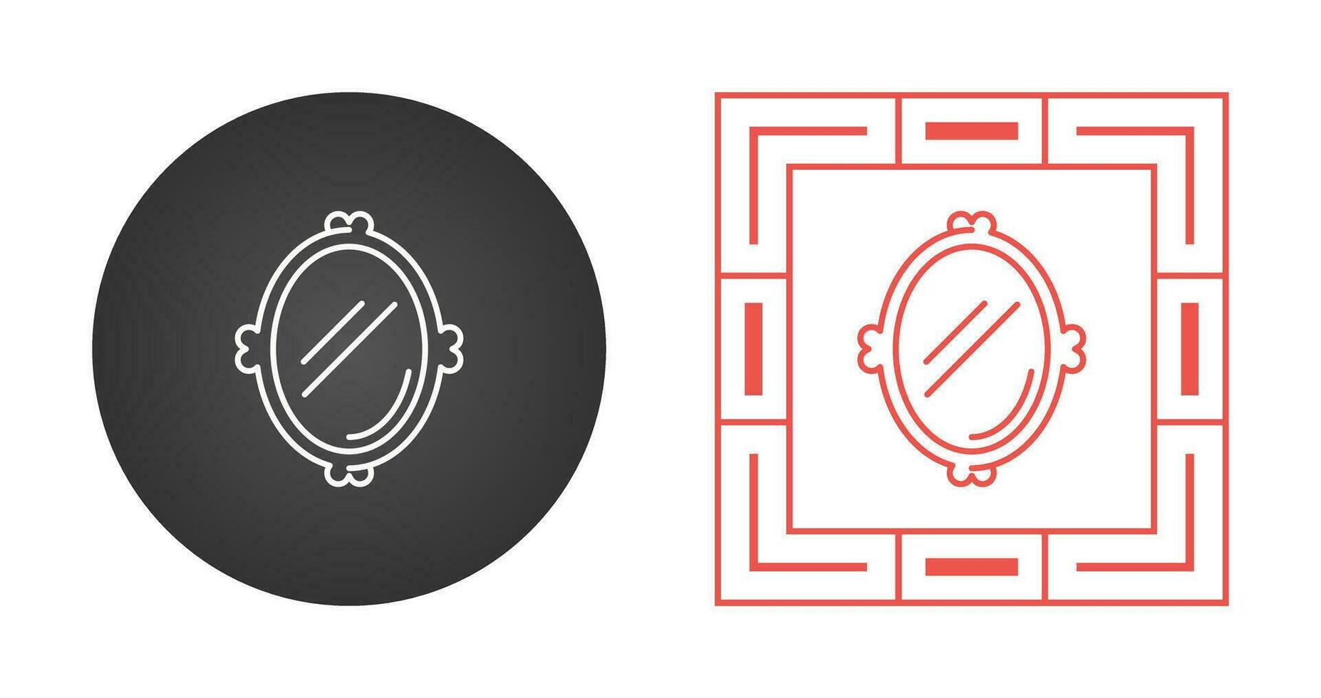 Mirror Vector Icon
