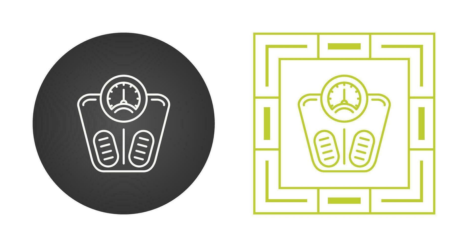 Weight Scale Vector Icon