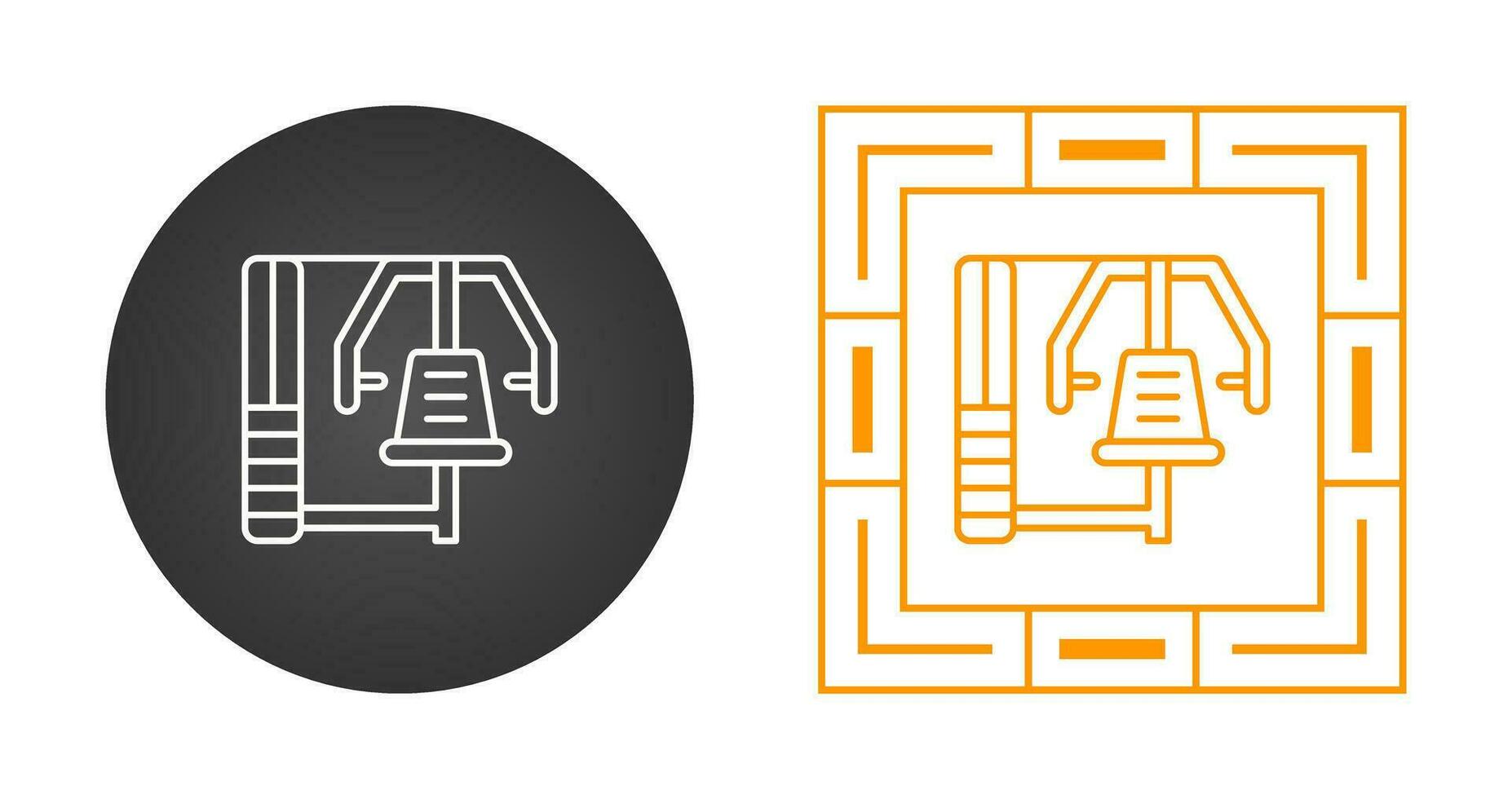 Gym Machine Vector Icon