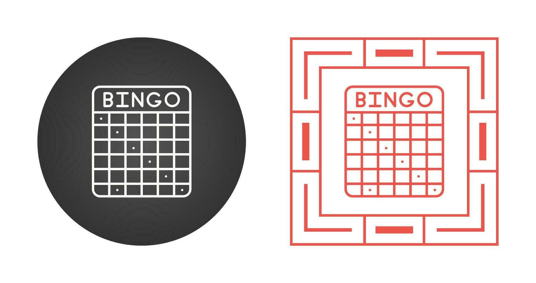 Bingo Vector Icon