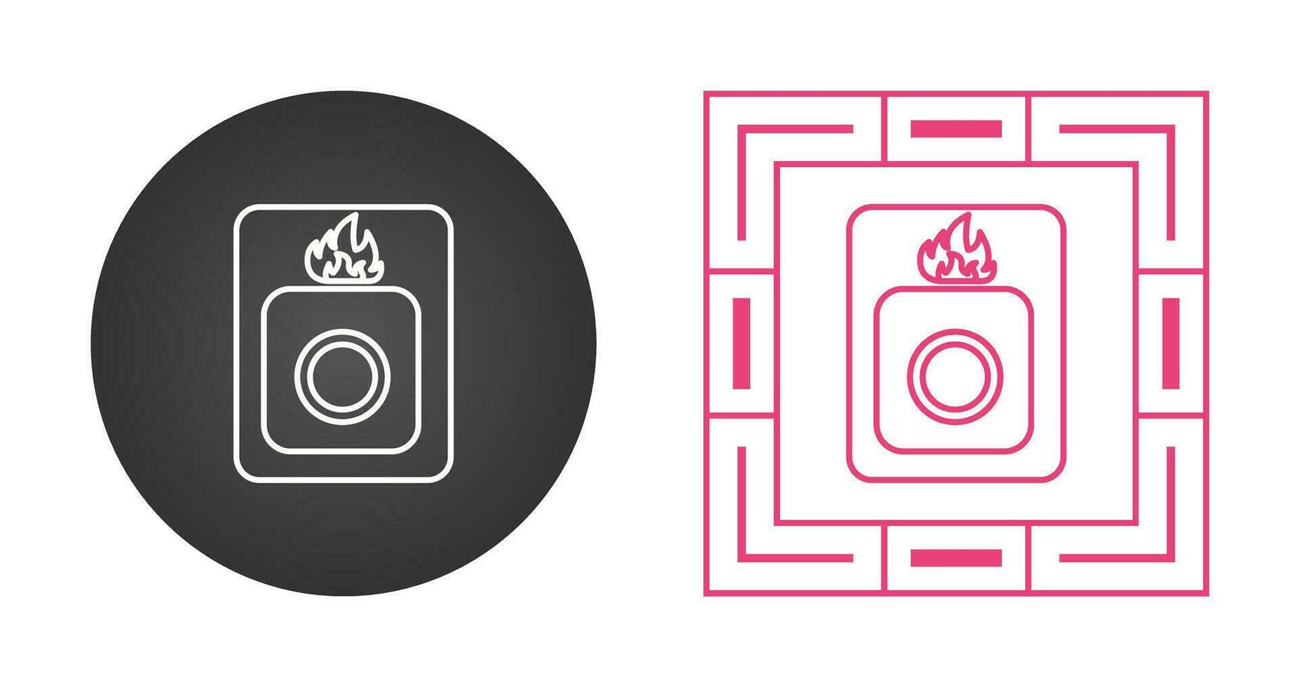 Emergency Button Vector Icon
