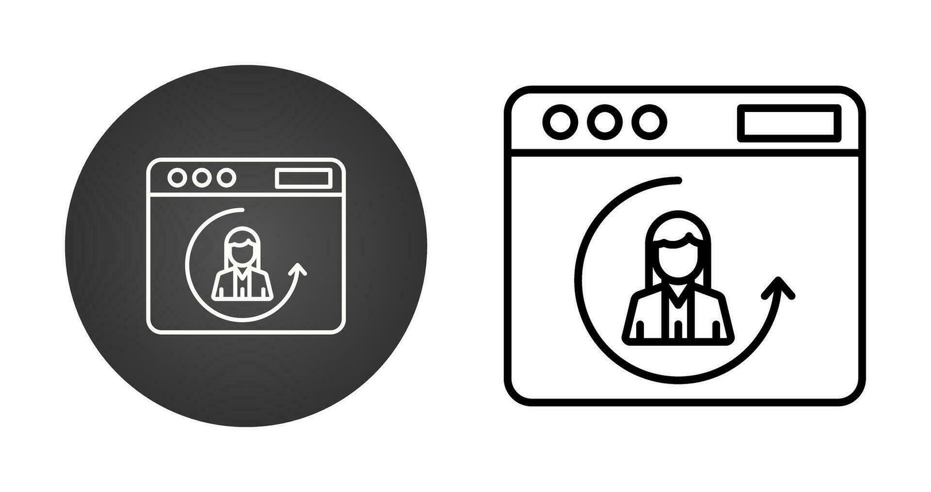 Return Visitor Vector Icon