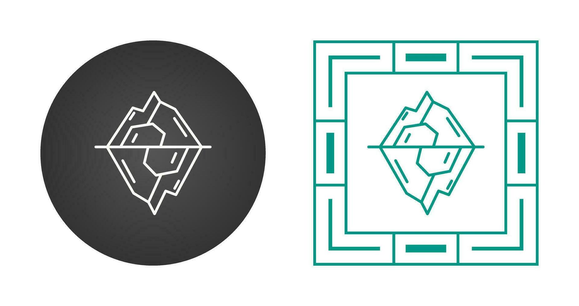 Iceberg Vector Icon