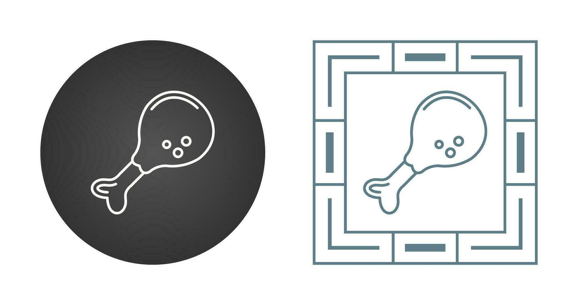 Leg Piece Vector Icon