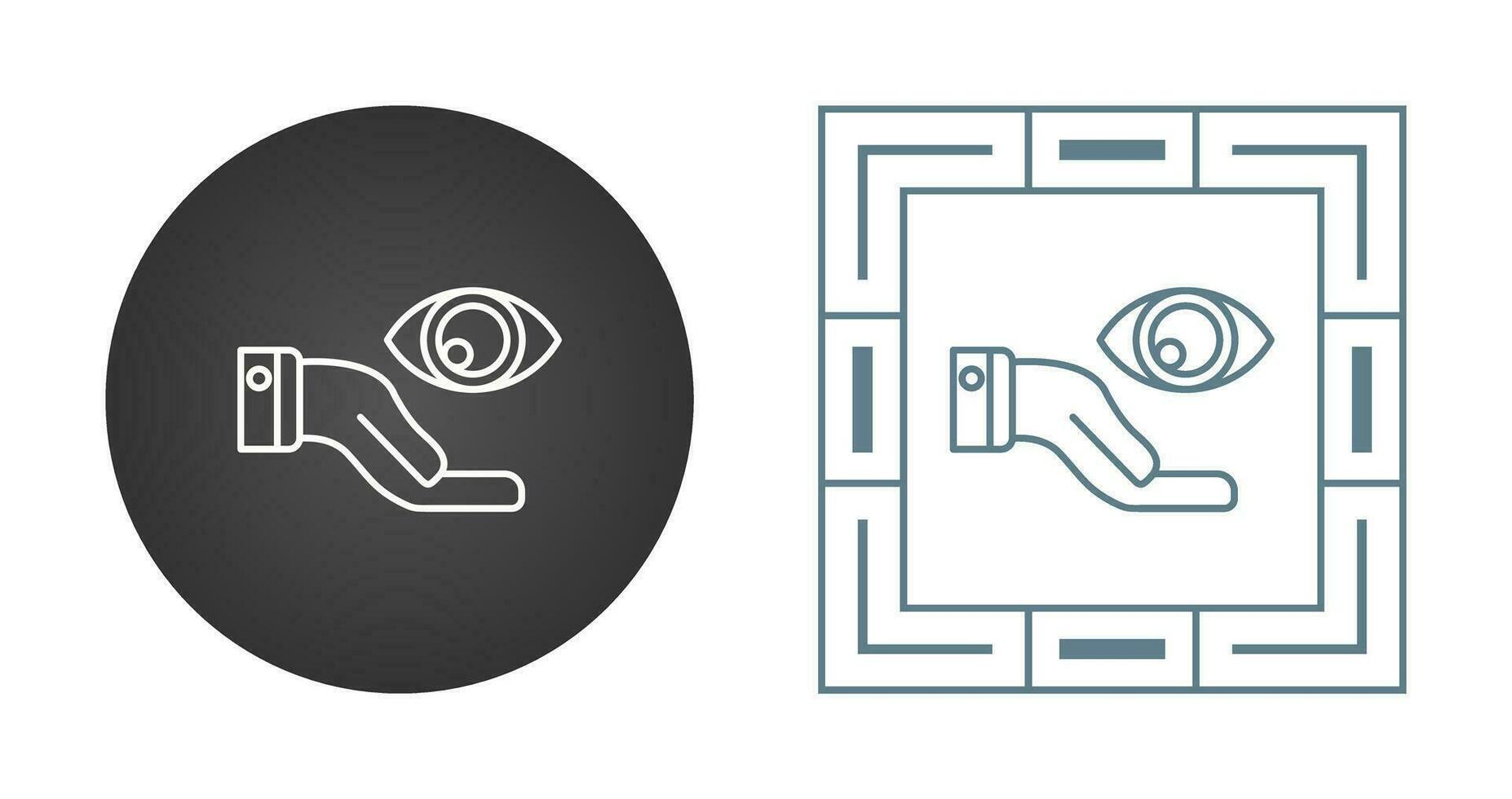 Eye Donate Vector Icon