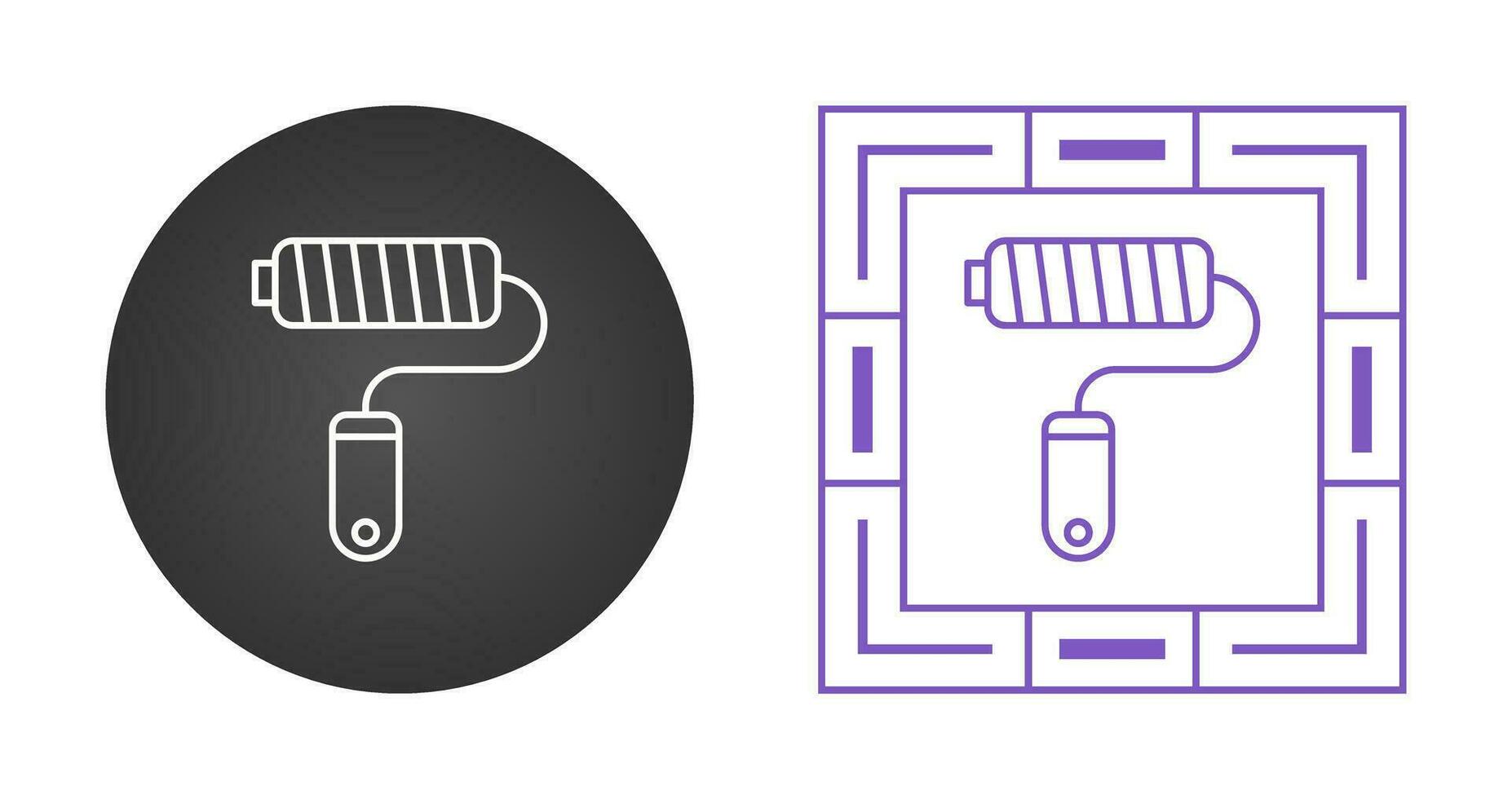 Painting Roller Vector Icon