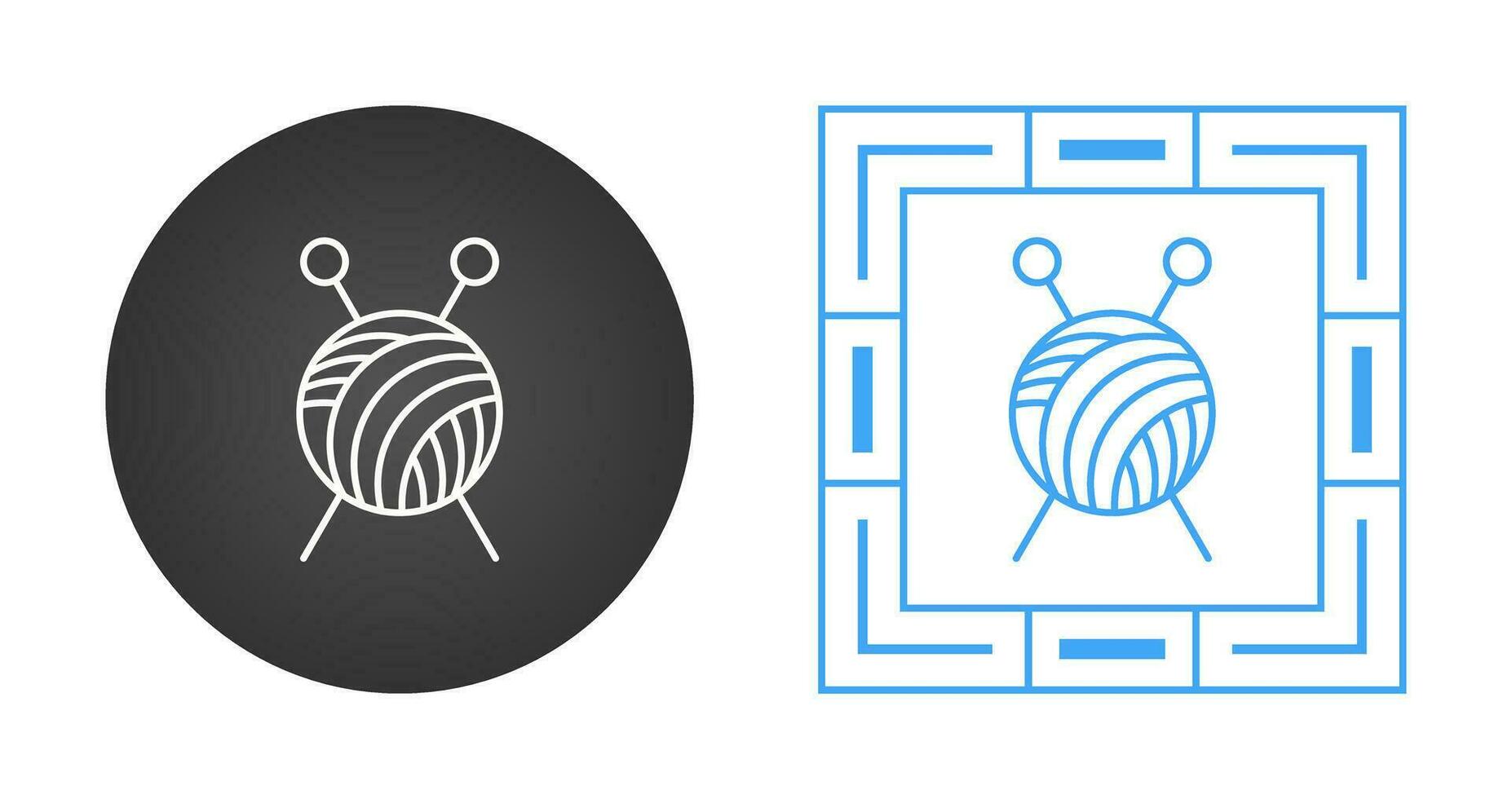 Knitting Vector Icon