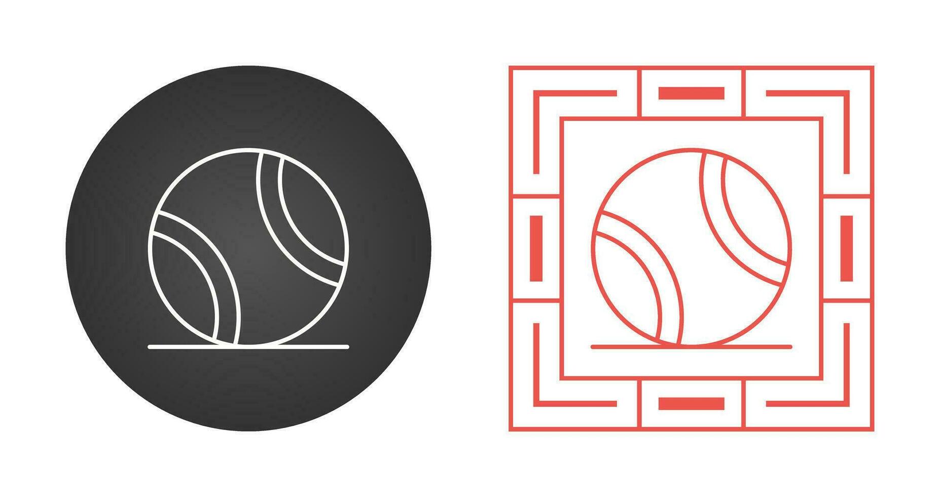 Tennis Vector Icon