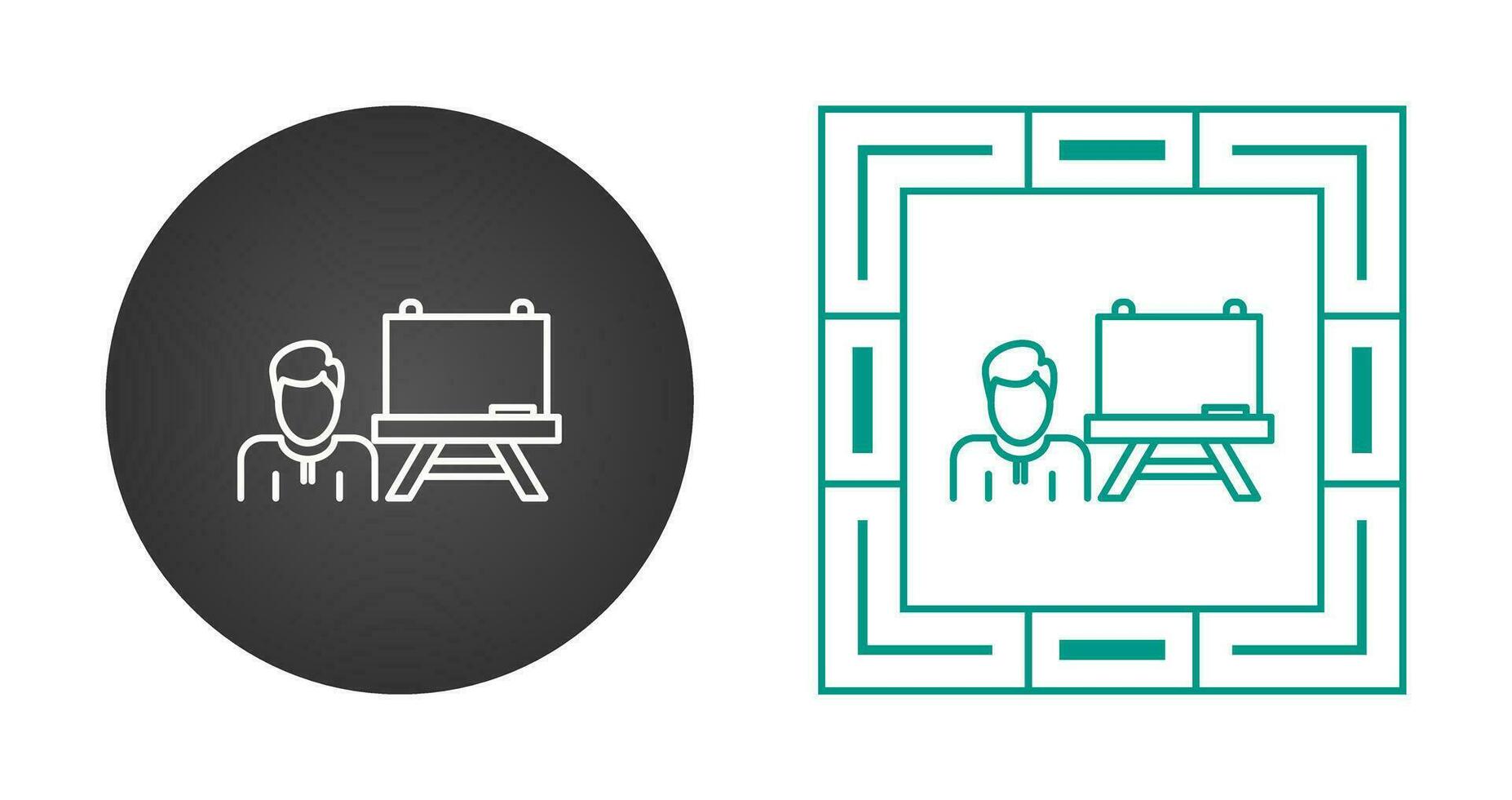 Teach Vector Icon