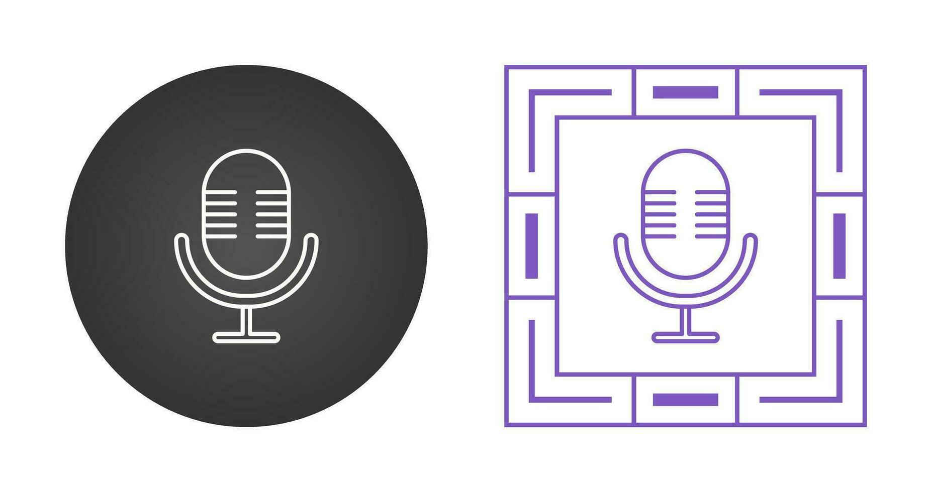 Microphone Vector Icon