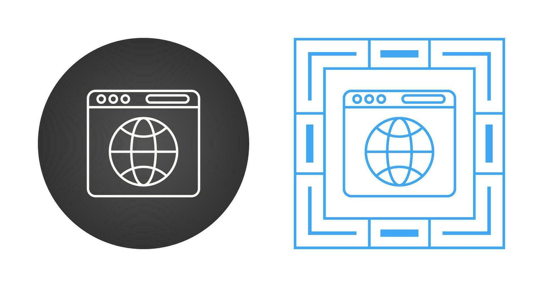 Browser Vector Icon