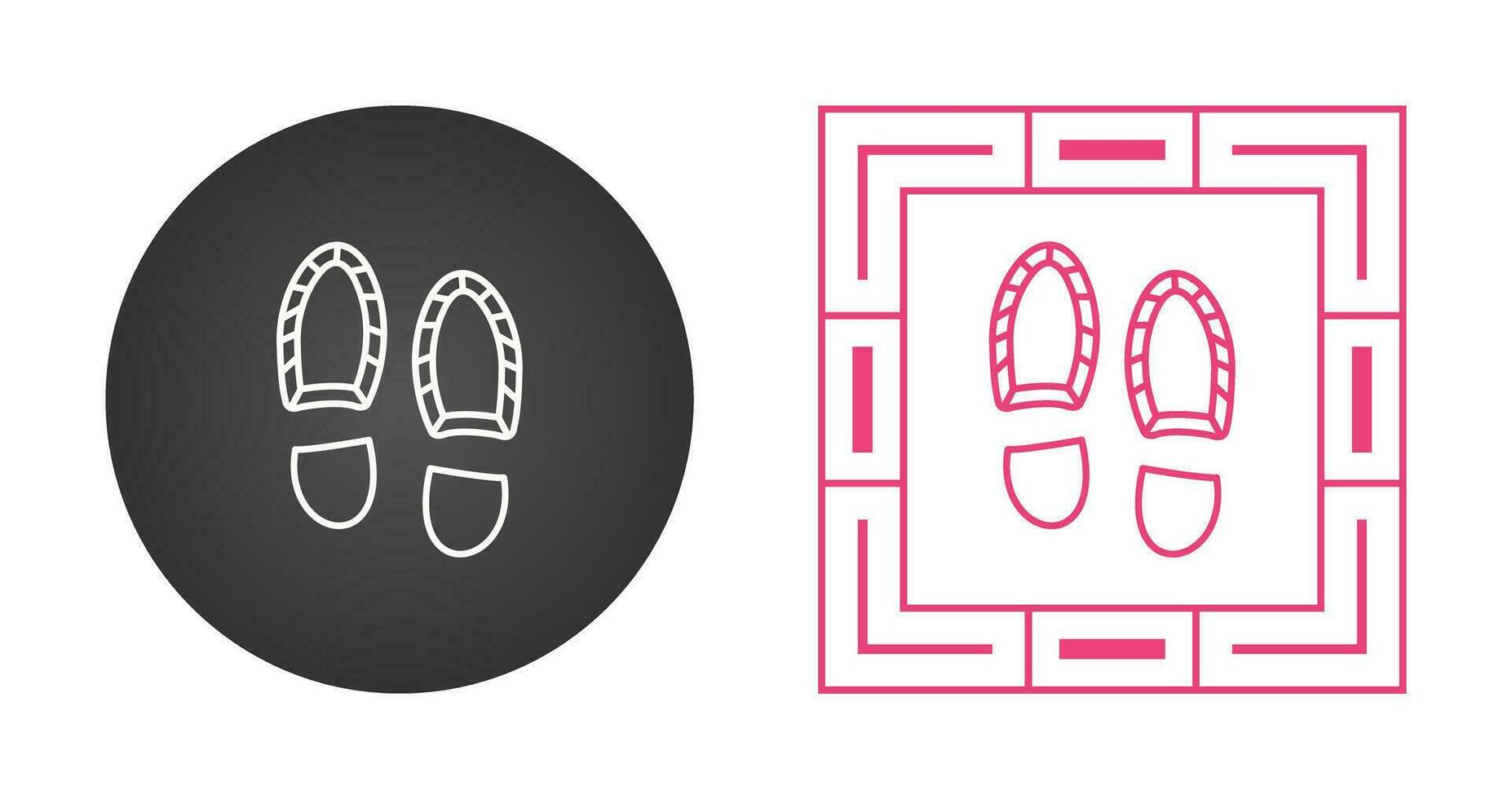 Footprint Vector Icon