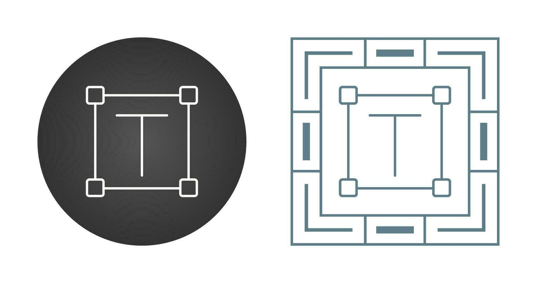 Text Vector Icon