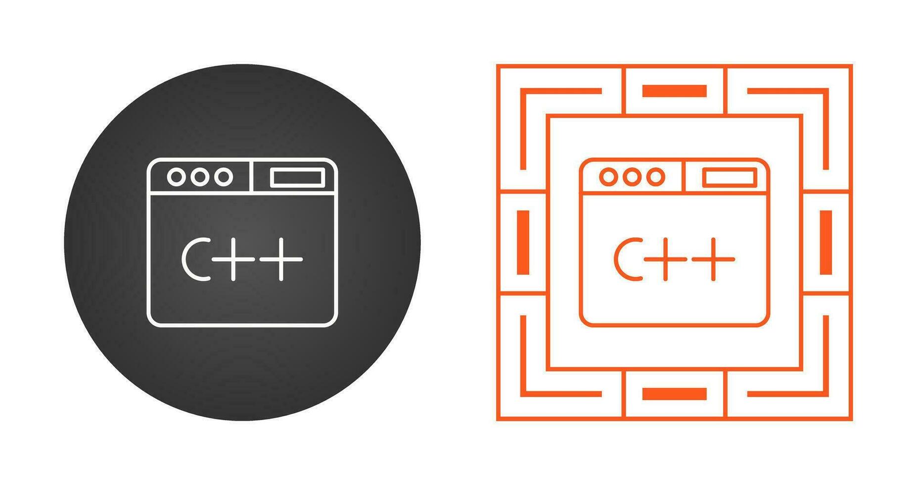 icono de vector de lenguaje de programación