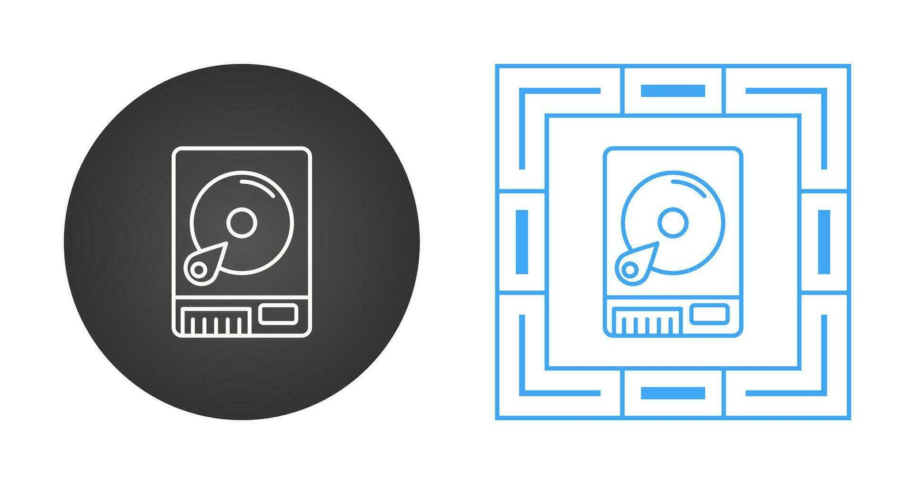 Harddrive Vector Icon