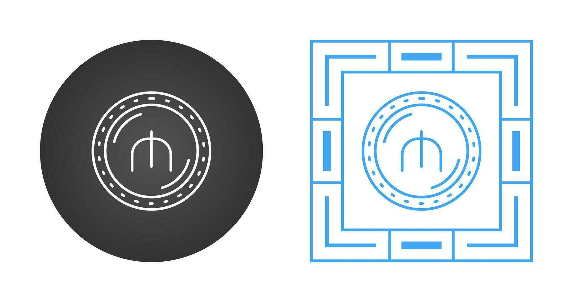 Manat Currency Vector Icon