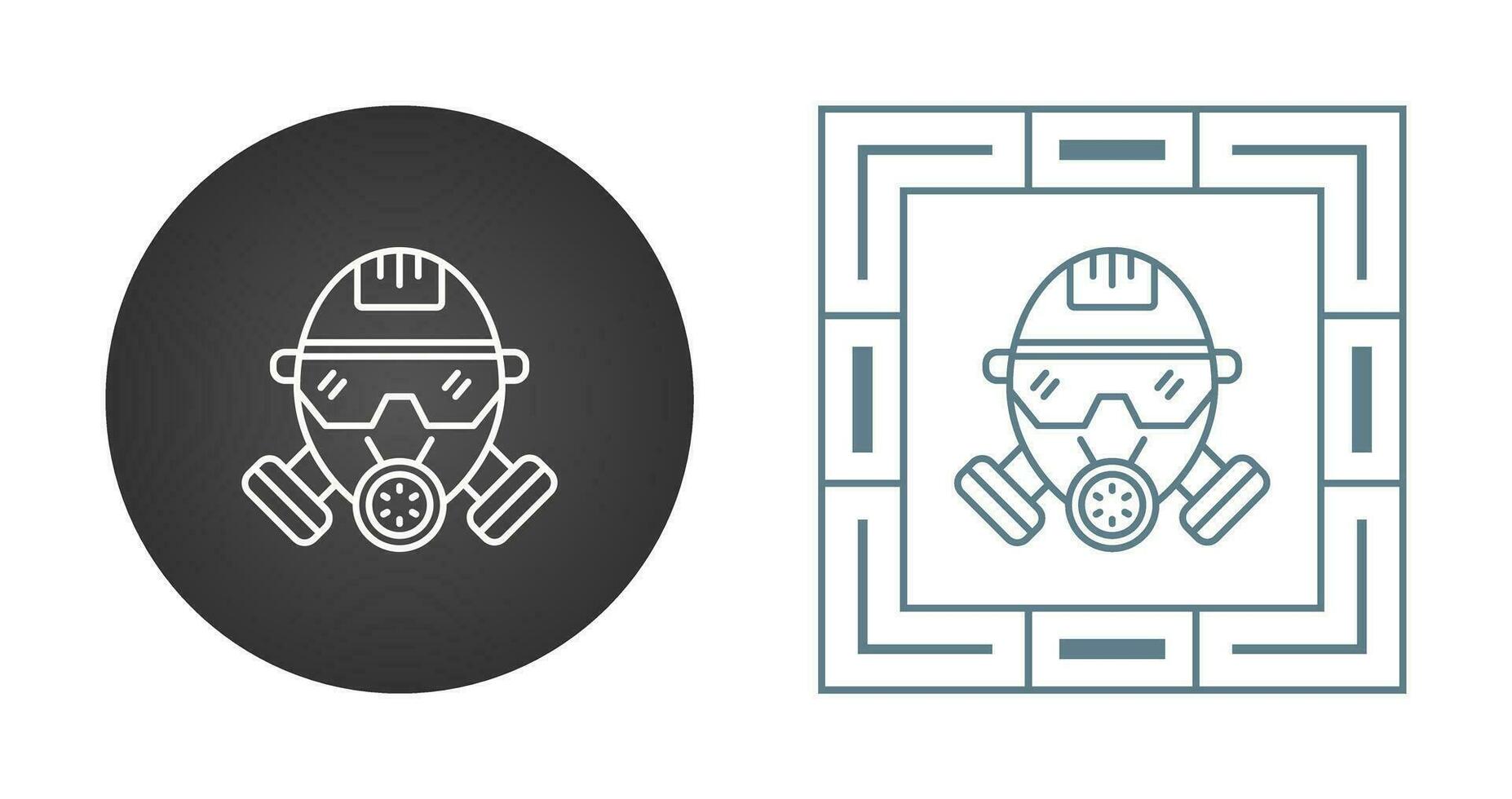 Gas Mask Vector Icon