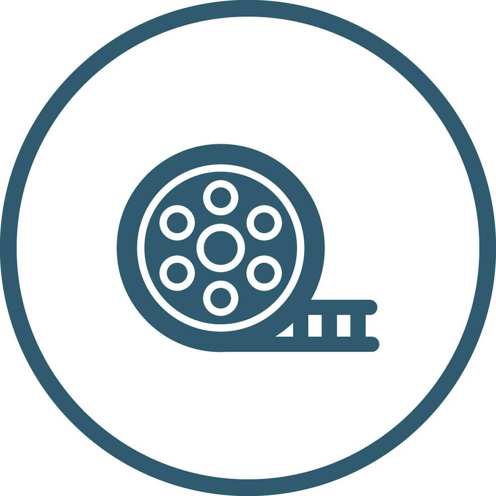 Movie Reel Vector Icon