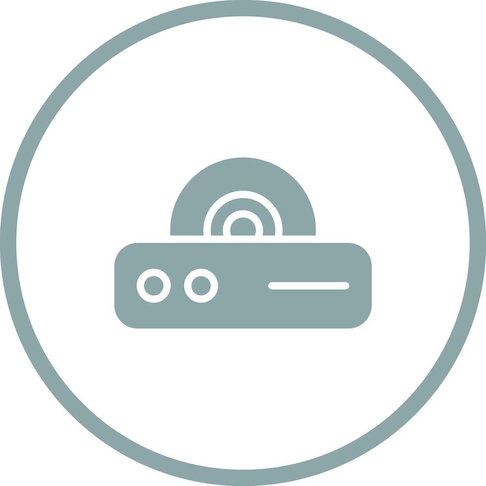 DVD Player Vector Icon