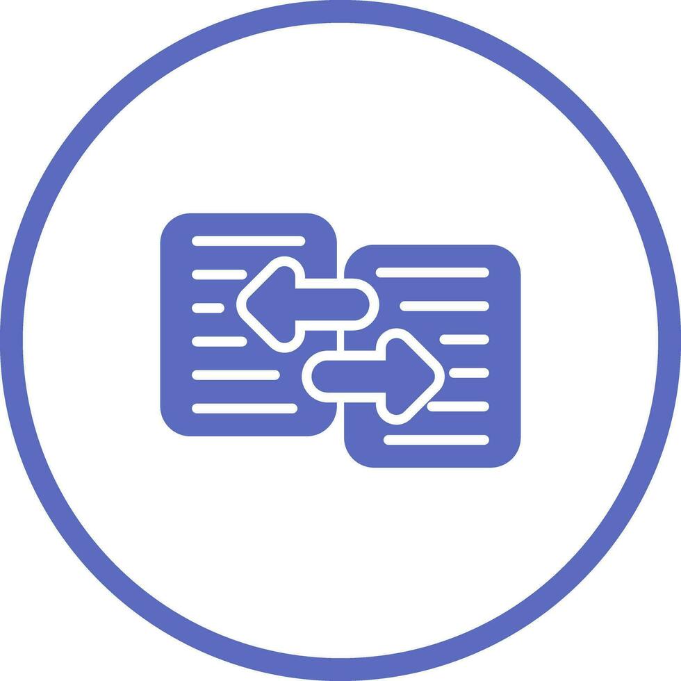 Data Transfer Vector Icon