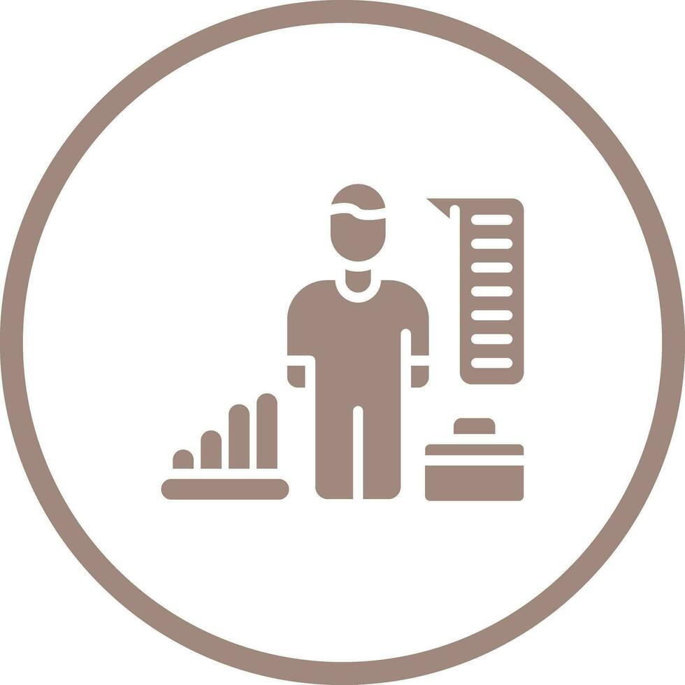HR Analytics Vector Icon