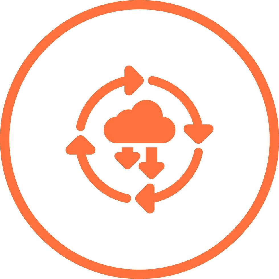 Continuous Deployment Vector Icon