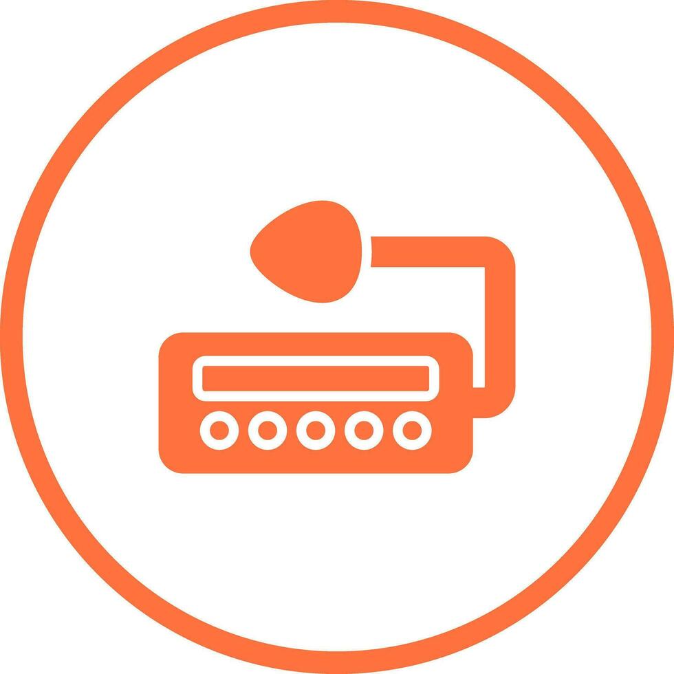 Taxi Radio Vector Icon