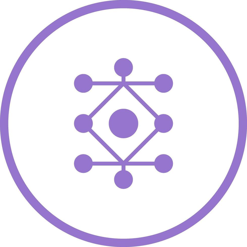 Network Analysis Vector Icon