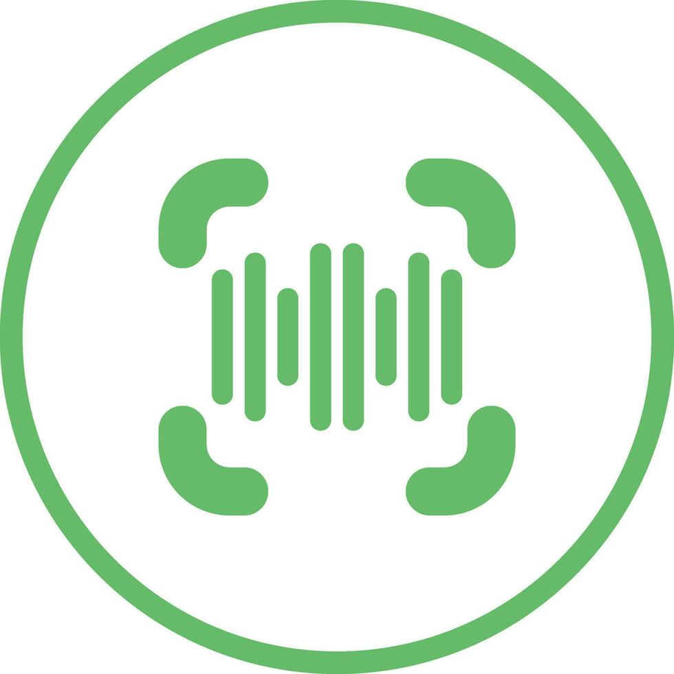 Voice Recognition Vector Icon