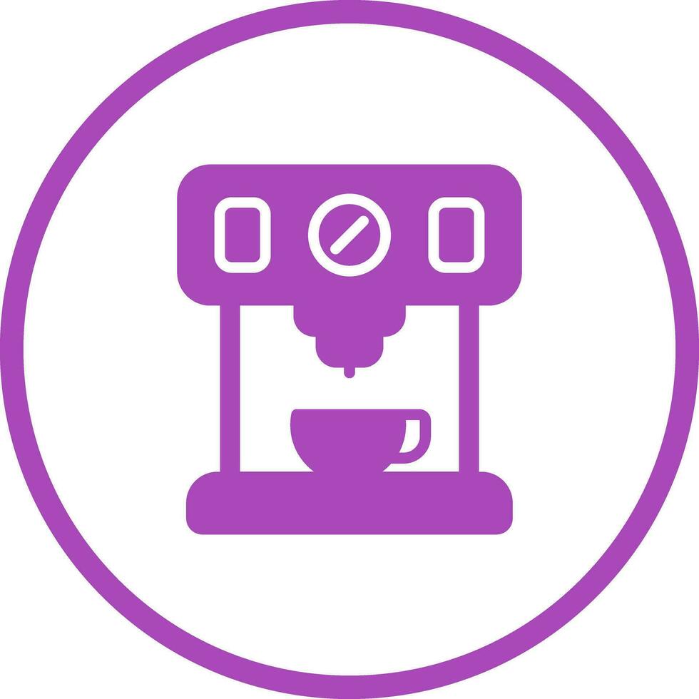 Coffee Maker with Wi-Fi Vector Icon