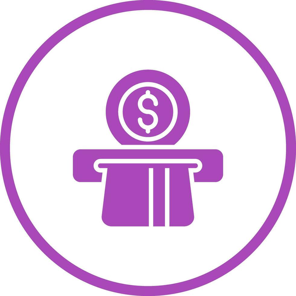 Automated Teller Machine Vector Icon