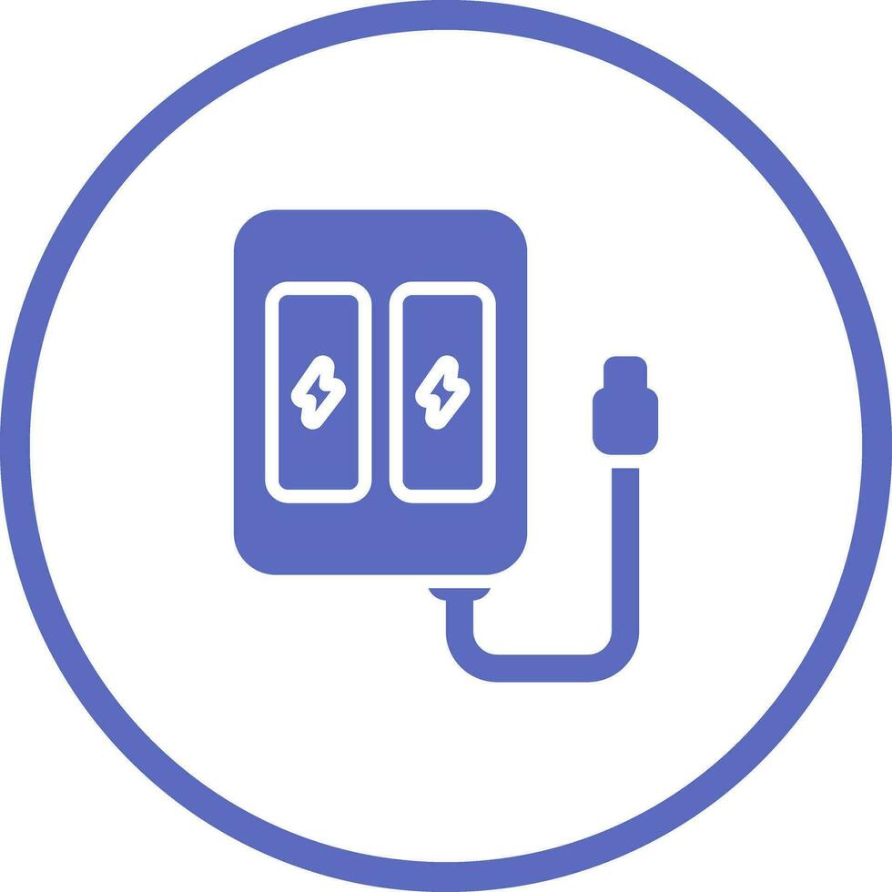 Backup phone charger Vector Icon