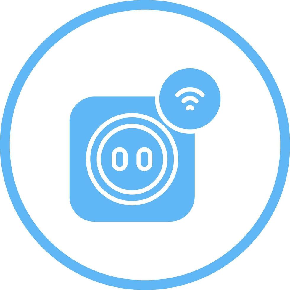 Smart Plug Vector Icon