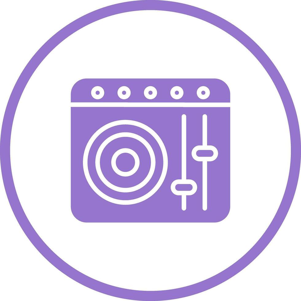 DJ Controller Vector Icon