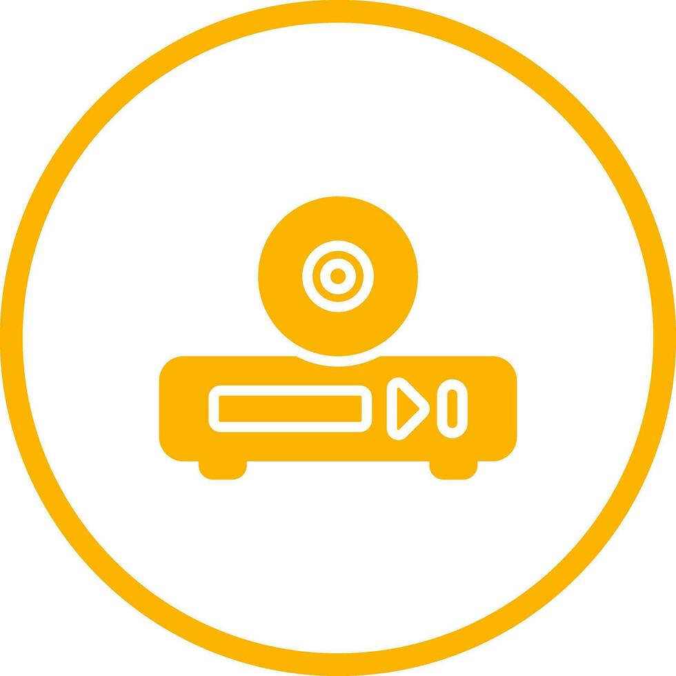 DVD Drive Vector Icon