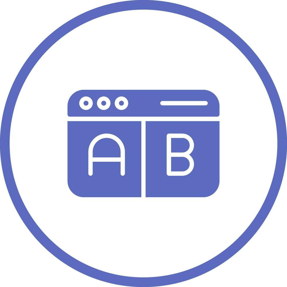Multivariate Testing Vector Icon