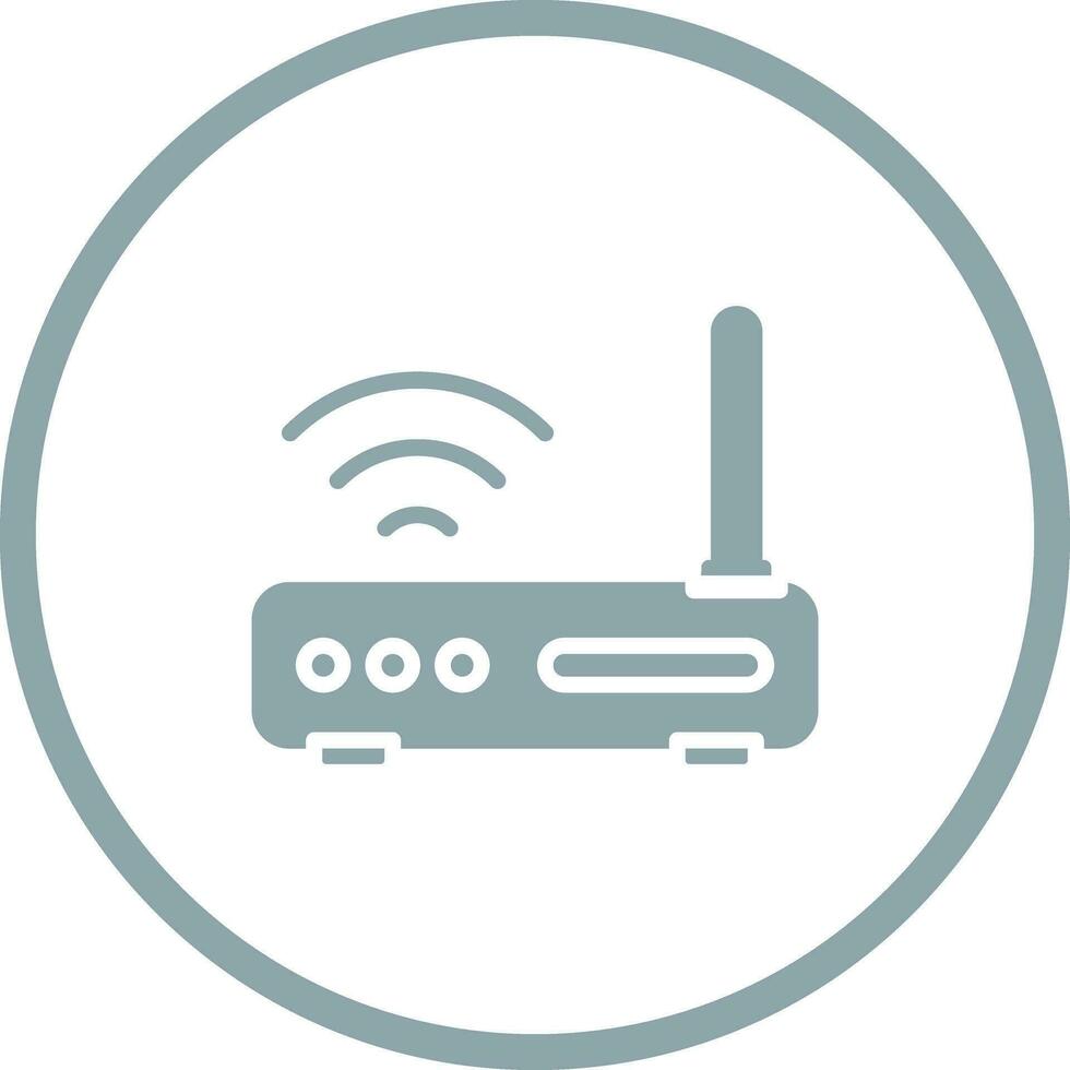 Wi-Fi Router Vector Icon