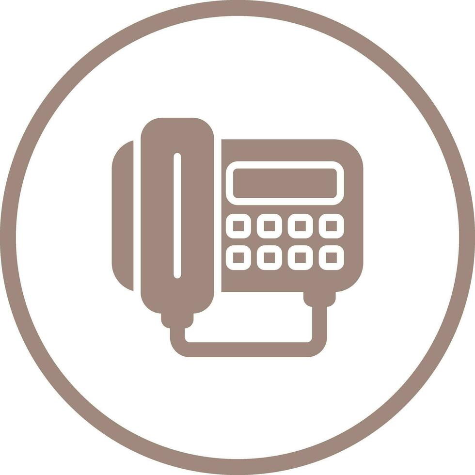 Fax Machine Vector Icon