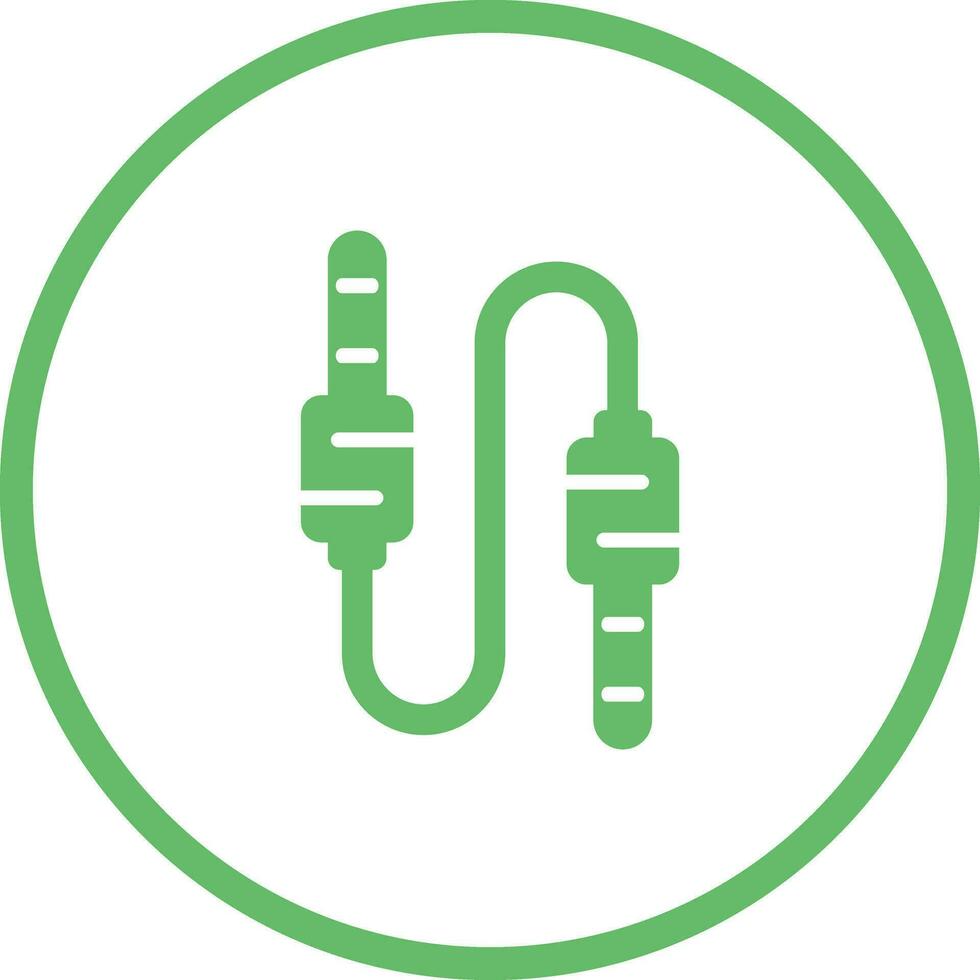 Audio Cable Vector Icon
