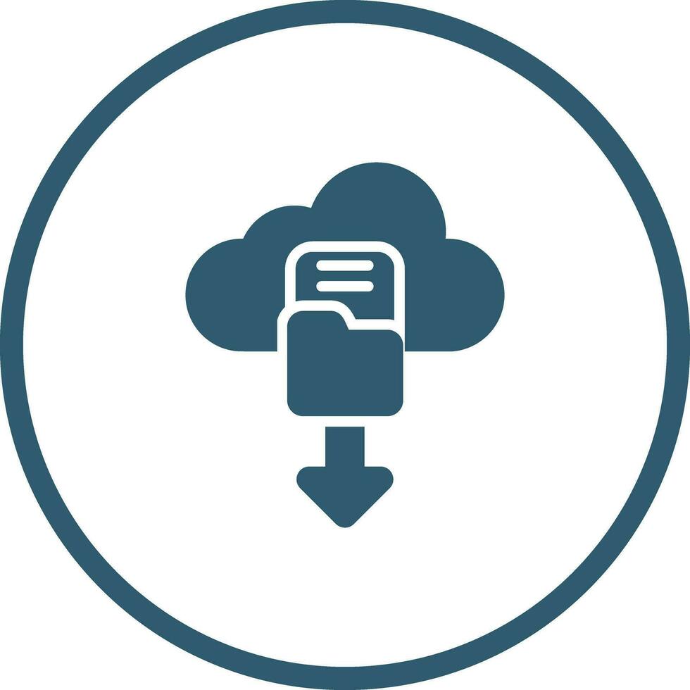Cloud Security Auditing Vector Icon