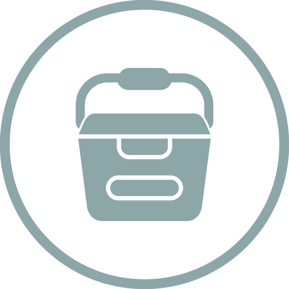 Portable water container Vector Icon
