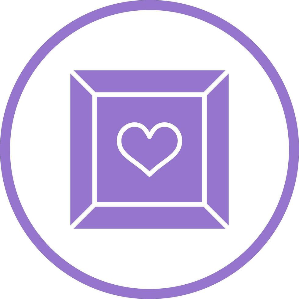 Romantic Jewelry Box Vector Icon