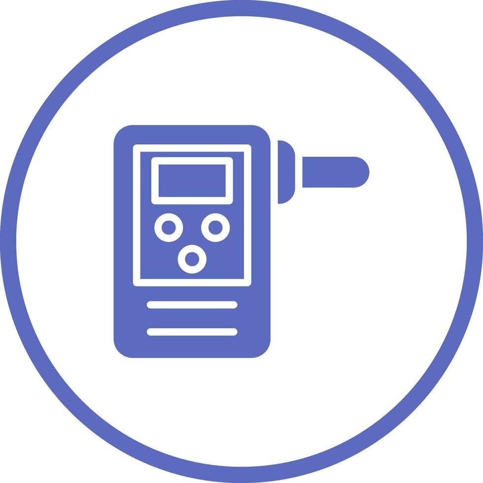 Breathalyzer Vector Icon