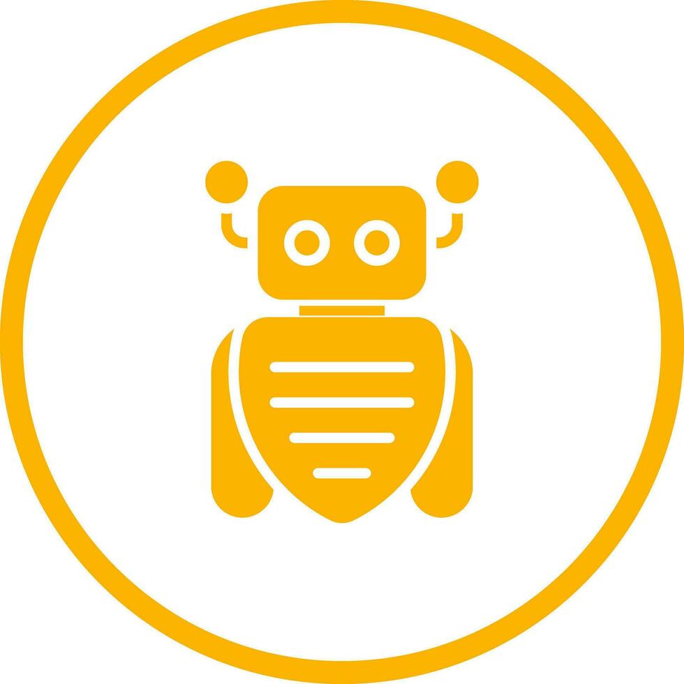 Robot Assistant Vector Icon