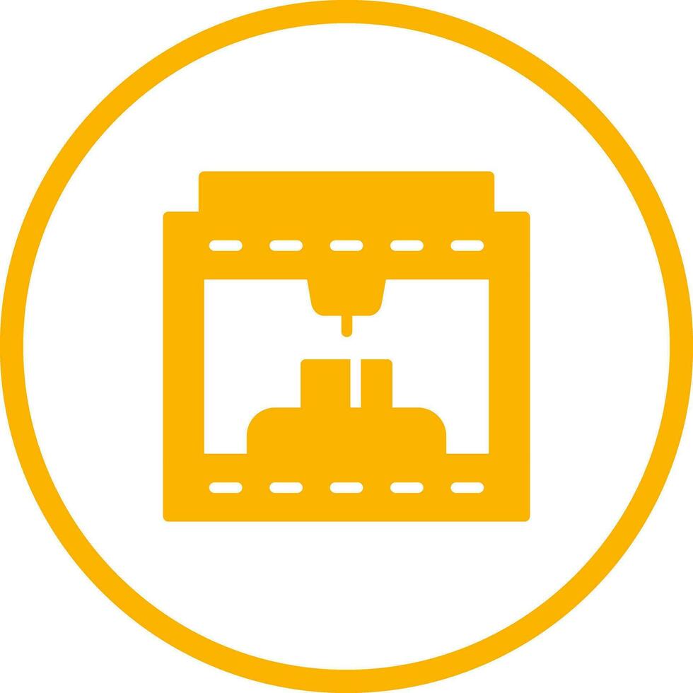 3d Printing Vector Icon