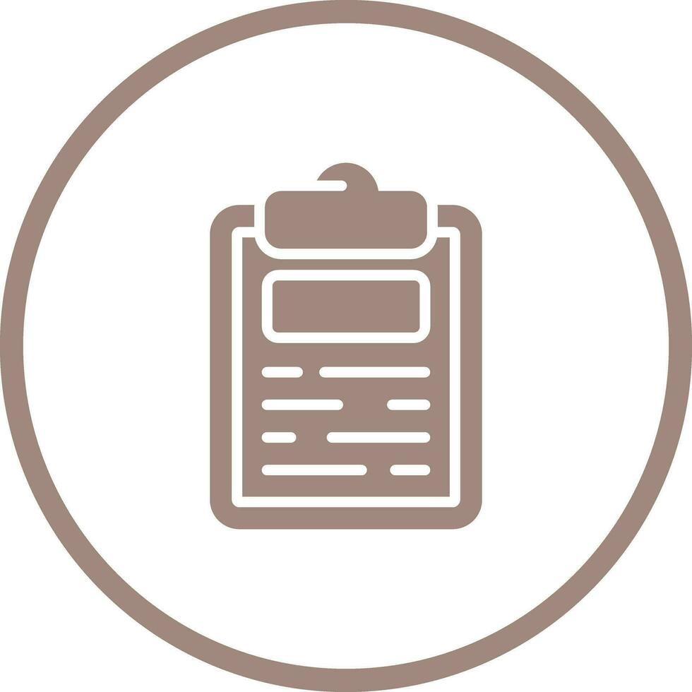 Clipboard Vector Icon