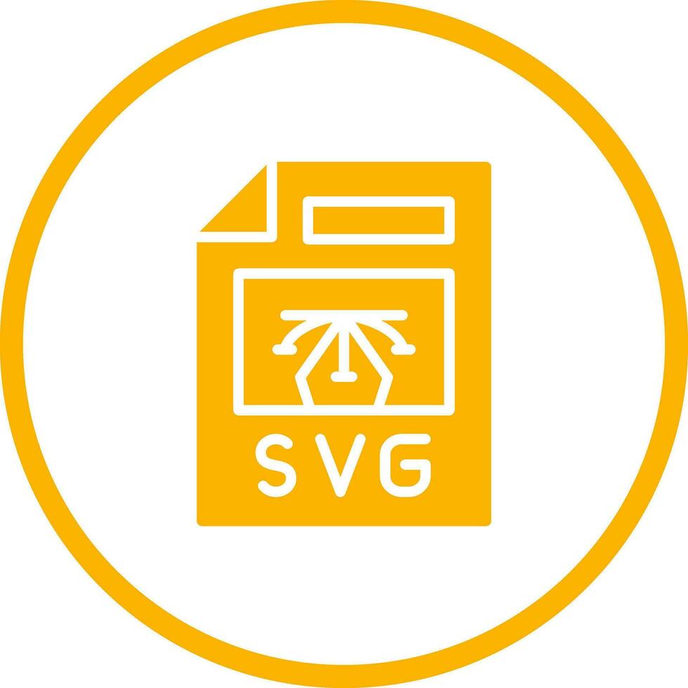 Svg File Vector Icon