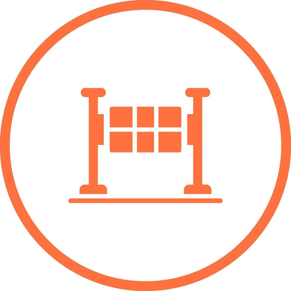 Finish Line Vector Icon